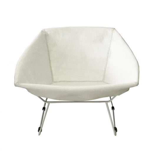 Saul Chair White Leather-Seating-MRD Home-Default Title---abc