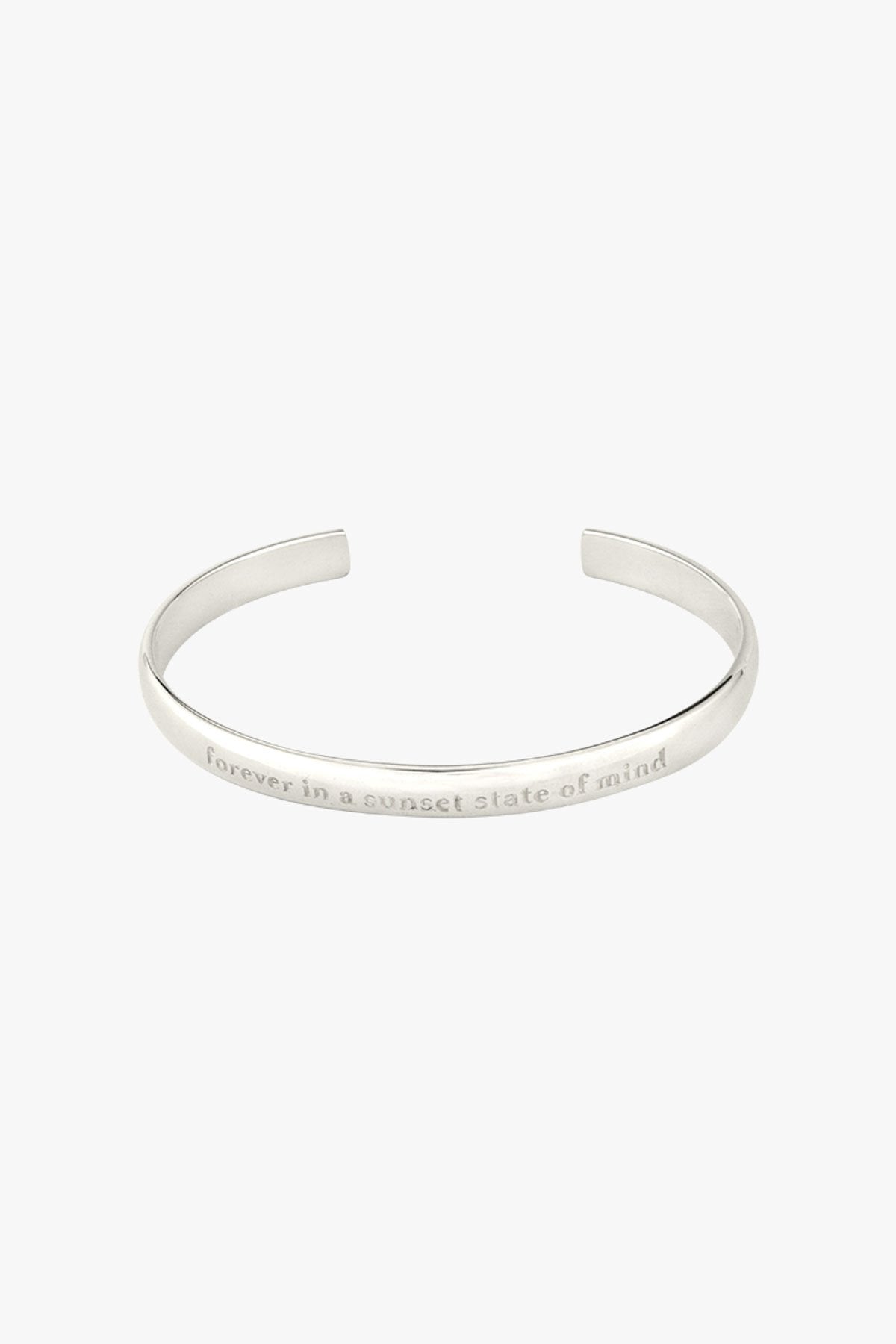 Sunset state of mind bangle silver-Bangle-wildthings_collectables-Silver---abc