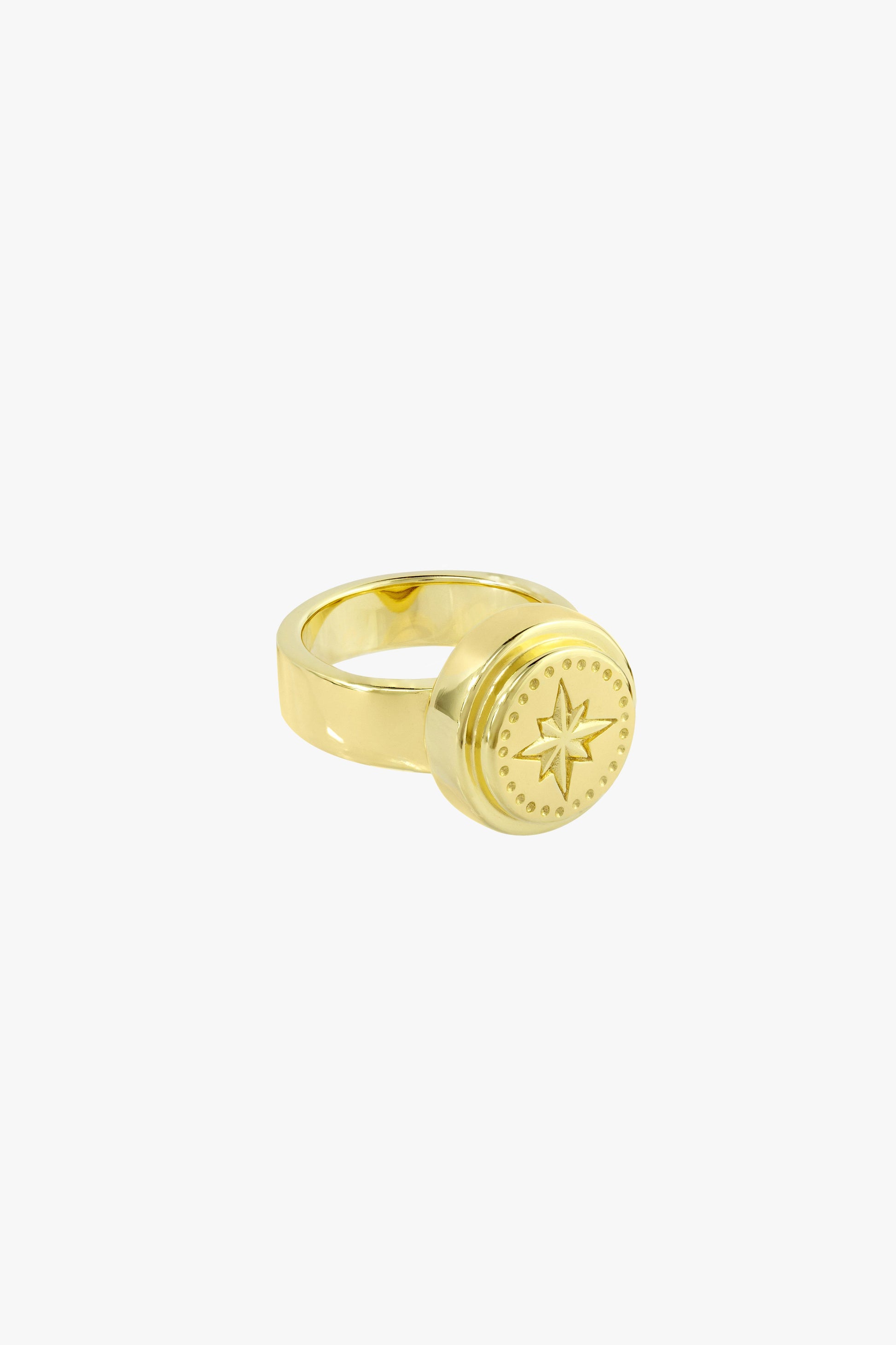 Wander pinky ring gold plated-Ring-wildthings_collectables-Gold plated-1 (US 3.5 / 14.5mm)--abc