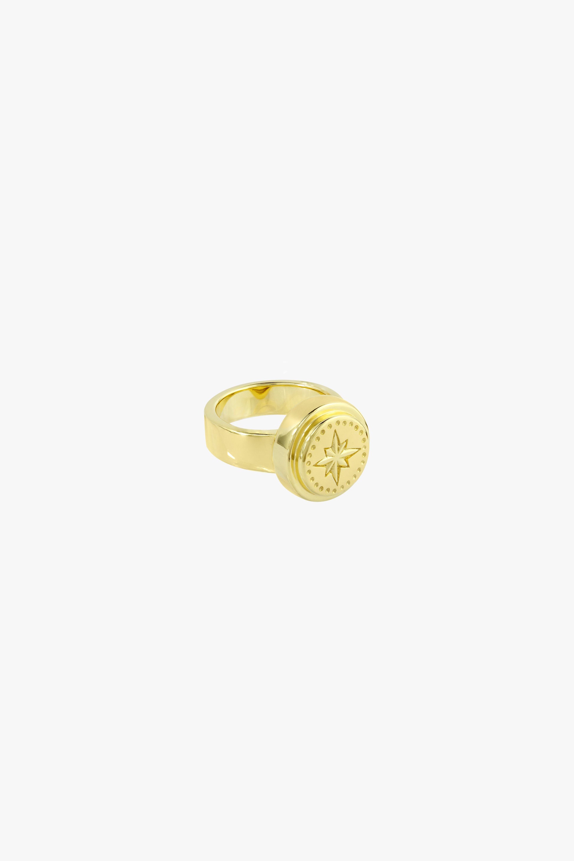 Wander pinky ring gold plated-Ring-wildthings_collectables-Gold plated-1 (US 3.5 / 14.5mm)--abc