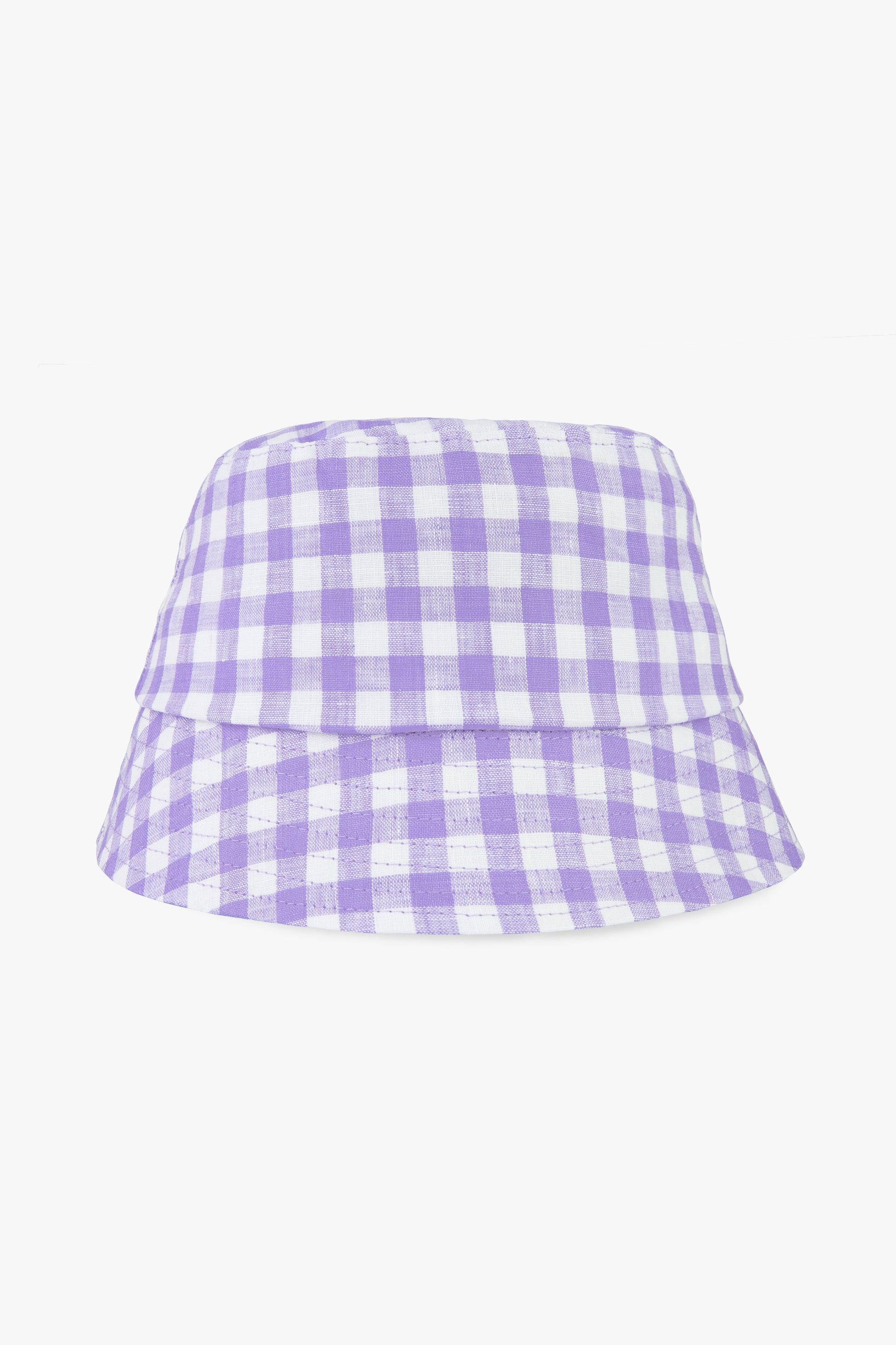 Check mate lilac bucket hat-abc
