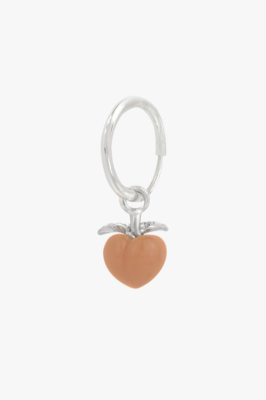 Feeling peachy earring silver-abc