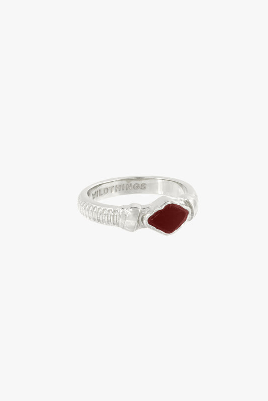 Holiday affairs pinky ring silver-abc