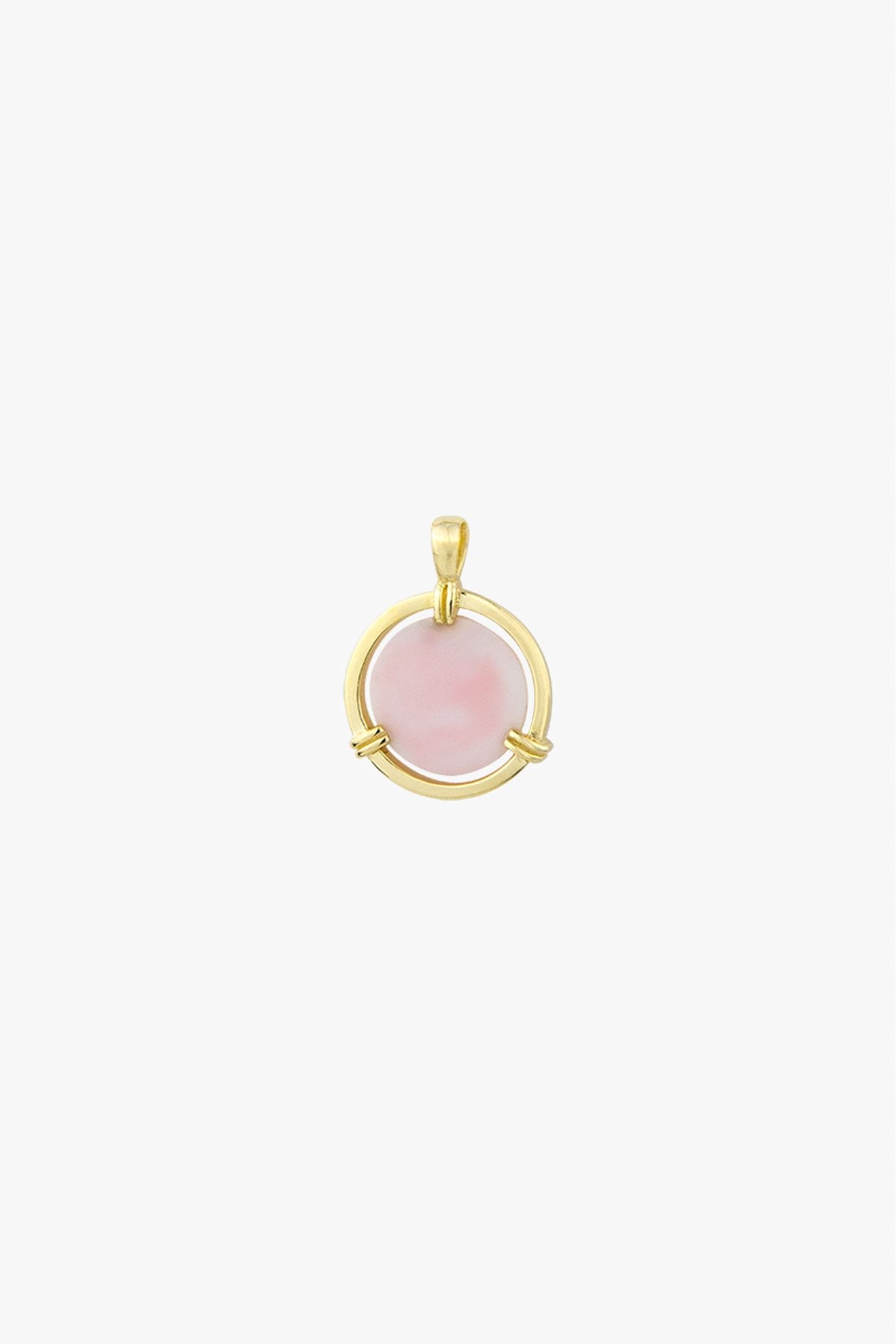 Pink clouds pendant gold plated-Pendant-wildthings_collectables-Gold plated-Pendant--abc