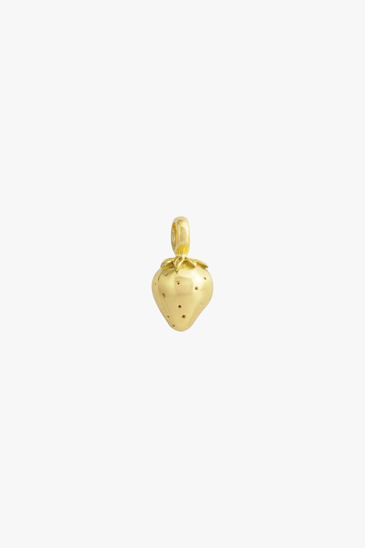 Vintage strawberry pendant gold plated-Pendant-wildthings_collectables-Pendant-Gold plated--abc