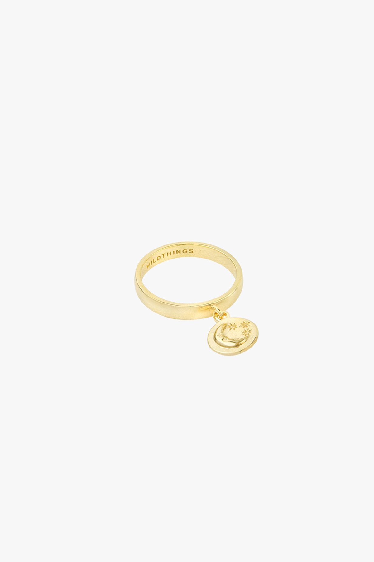 Nightfall ring gold plated-abc