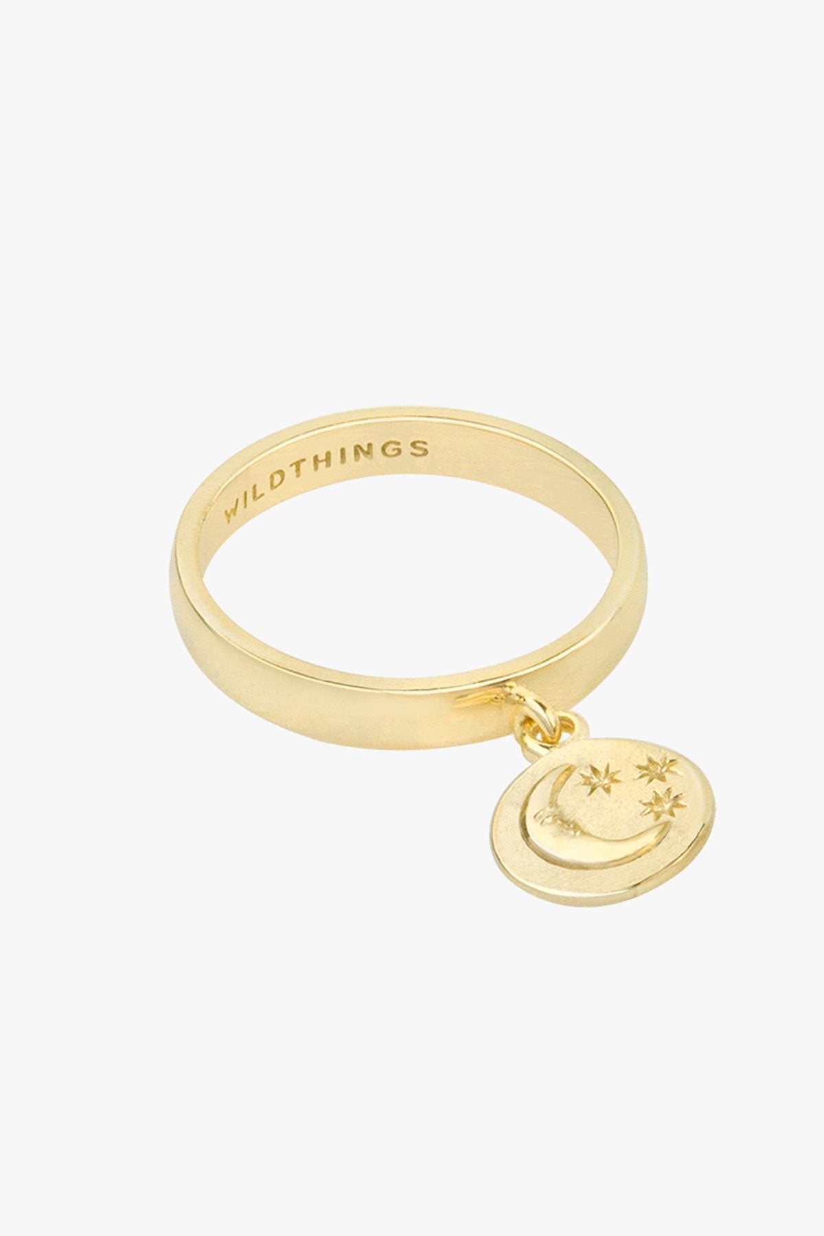 Nightfall ring gold plated-abc