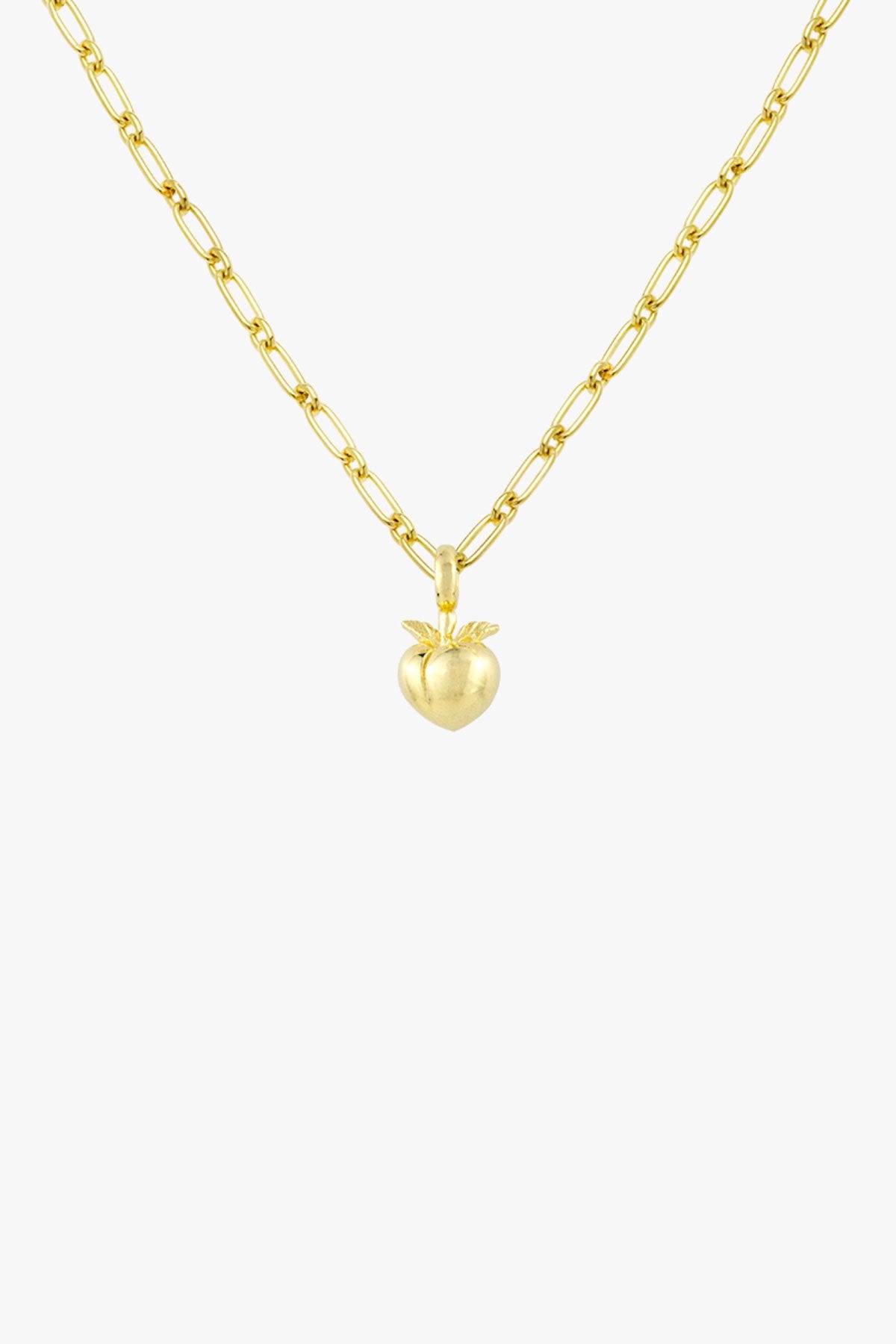 Vintage peach pendant gold plated-Pendant-wildthings_collectables-Pendant-Gold plated--abc