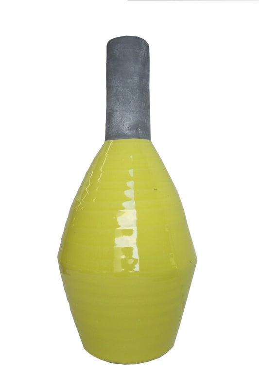 Miro Vase Large Yellow-abc