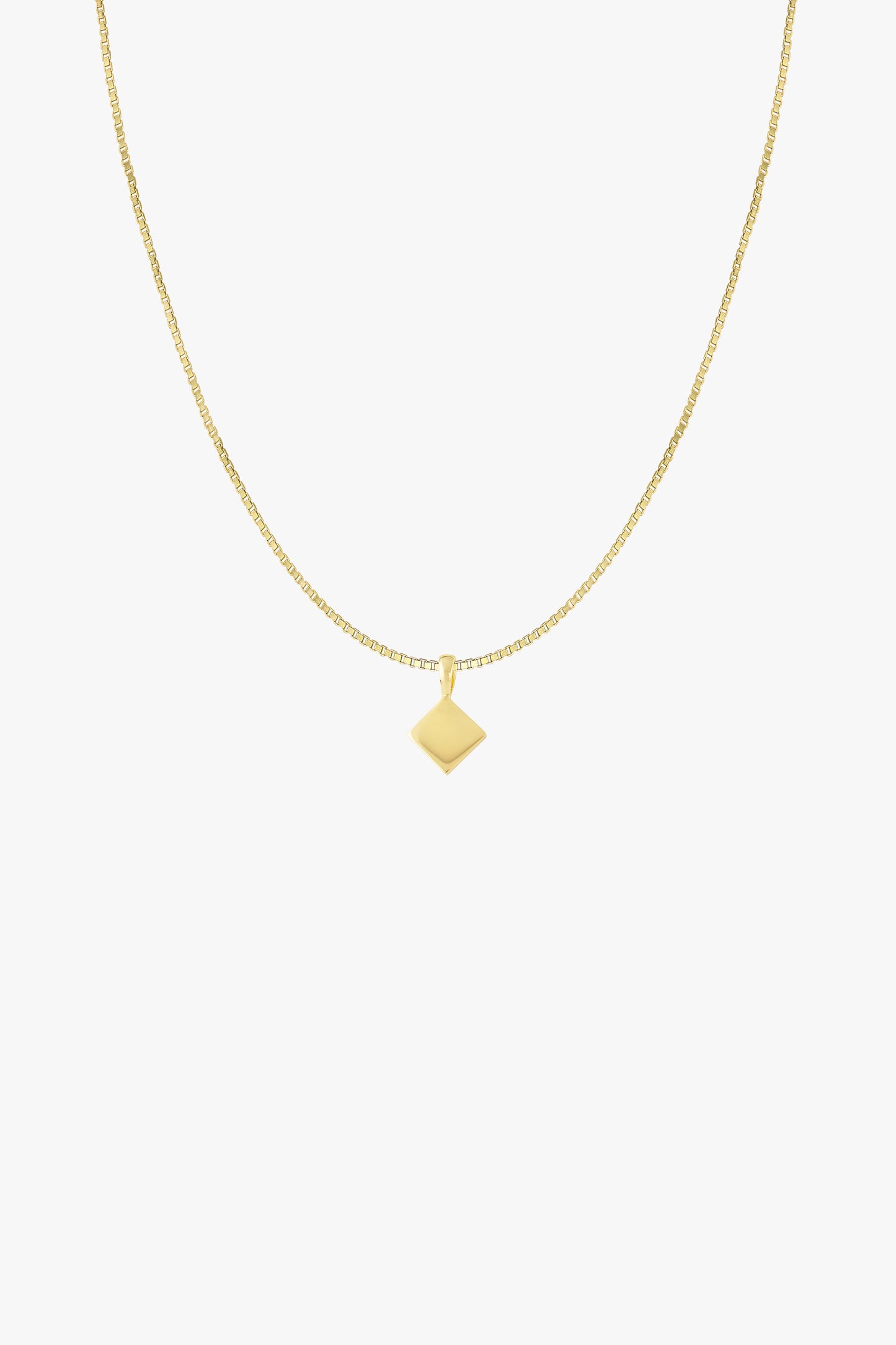 Memoire pendant gold plated-abc