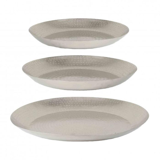 Tray Round 60x45x40 Nickel Set/3-Accessories-Florabelle-Default Title---abc