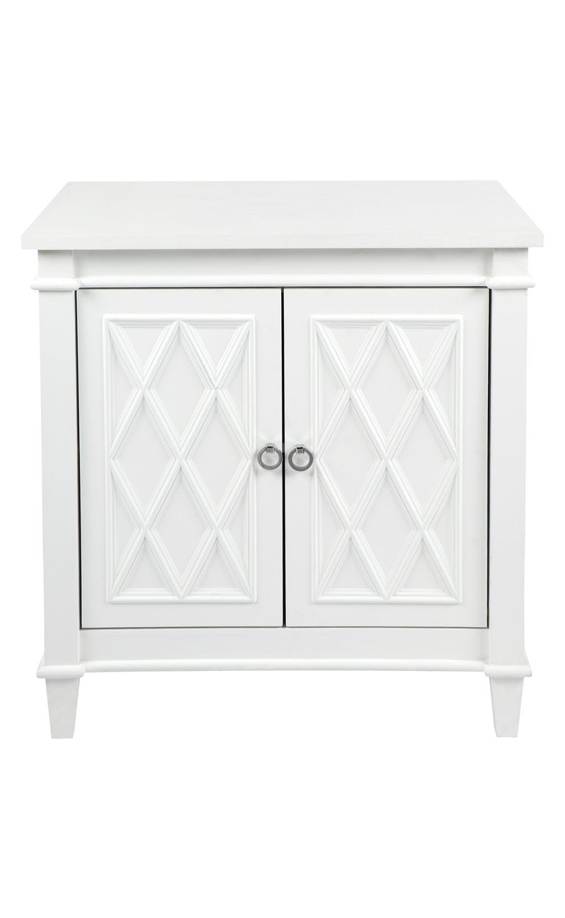 Plantation Satin Finished Cabinet - White-Cabinets-Cafe Lighting and Living-Default Title---abc