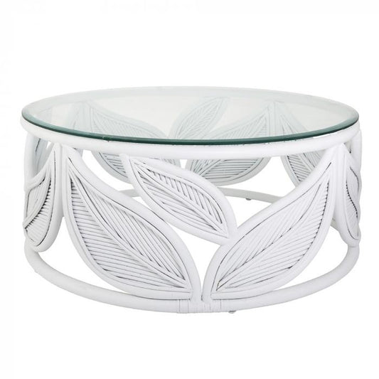 Seville Leaf Table White-Living-Florabelle-Default Title---abc