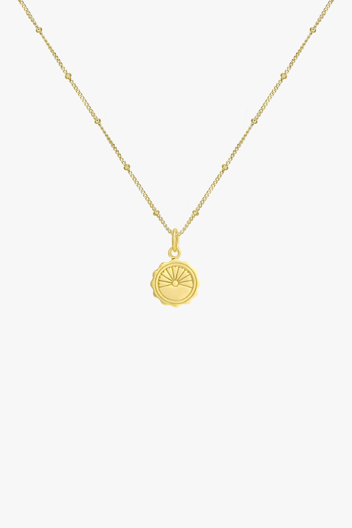 Voyage coin pendant gold plated-Pendant-wildthings_collectables-Pendant-Gold plated--abc