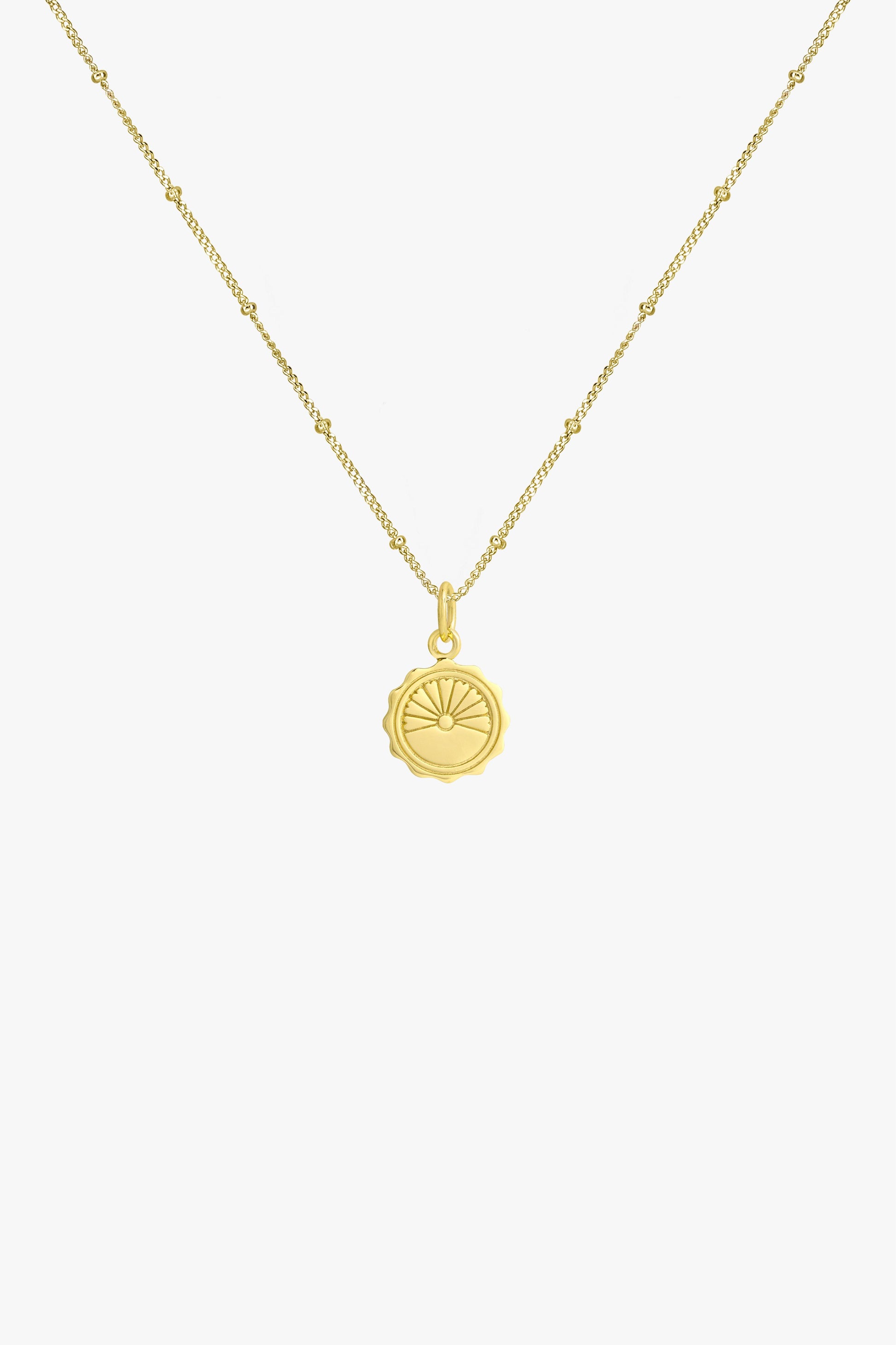 Voyage coin pendant gold plated-Pendant-wildthings_collectables-Pendant-Gold plated--abc