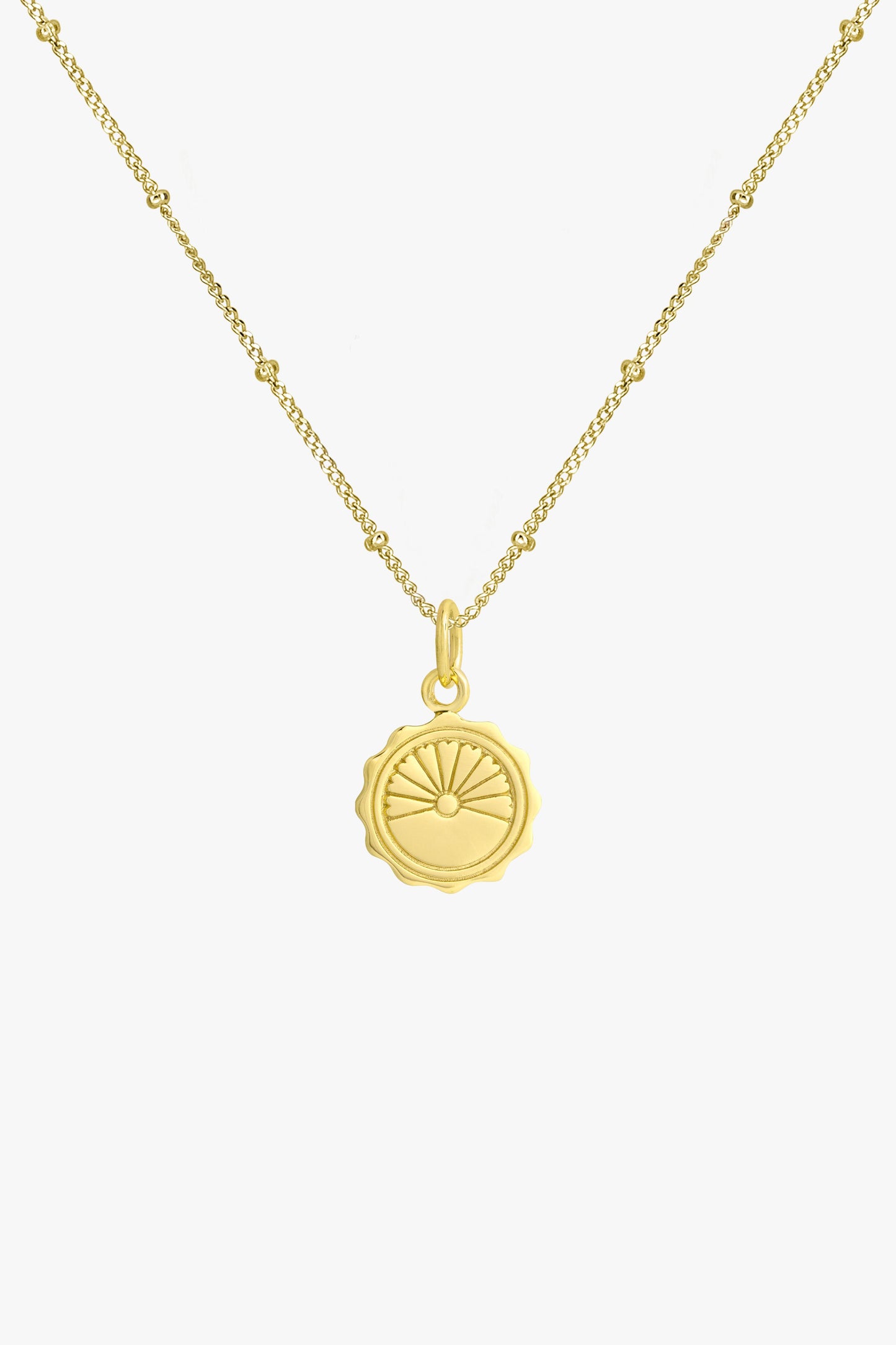Voyage coin pendant gold plated-Pendant-wildthings_collectables-Pendant-Gold plated--abc