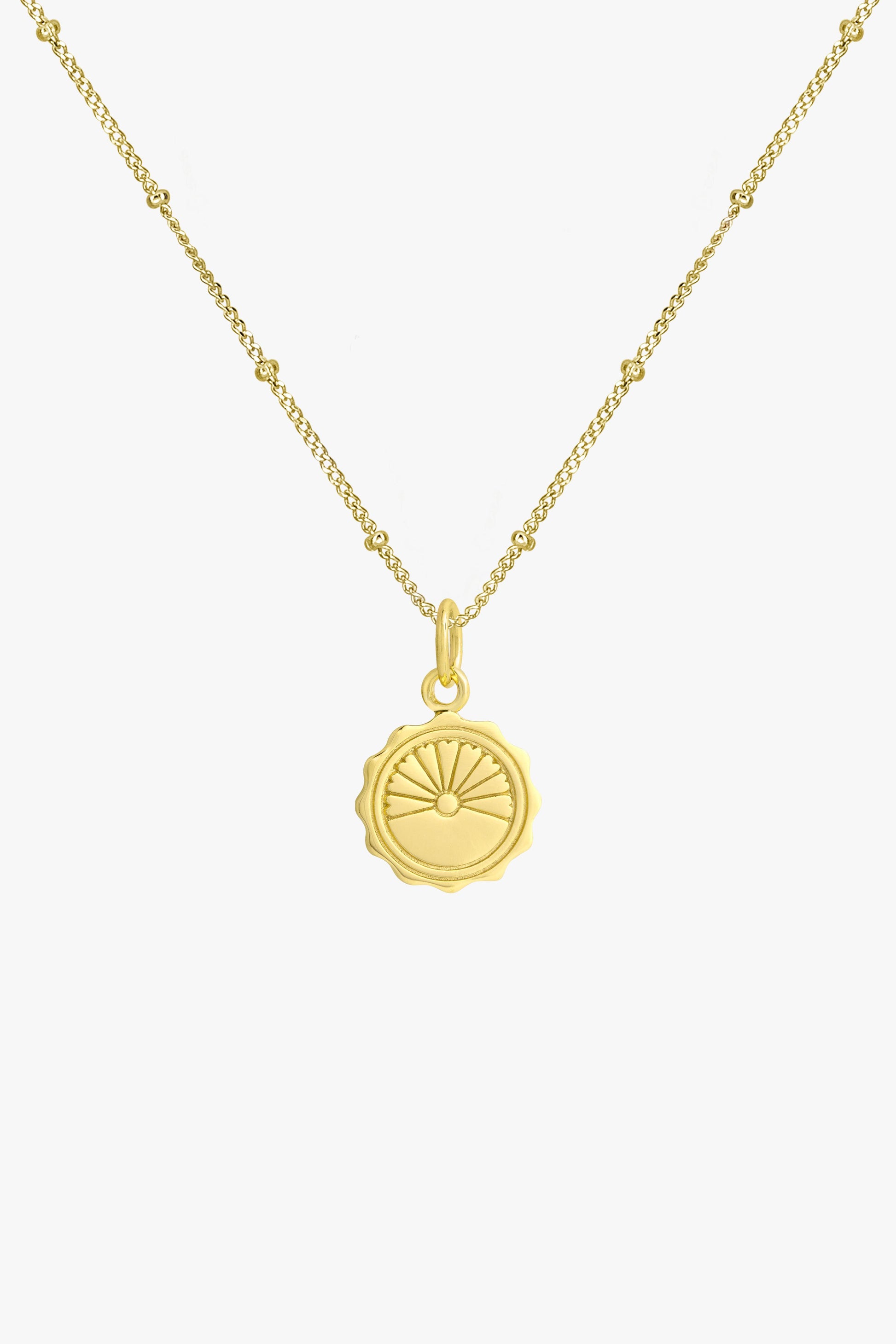 Voyage coin pendant gold plated-Pendant-wildthings_collectables-Pendant-Gold plated--abc