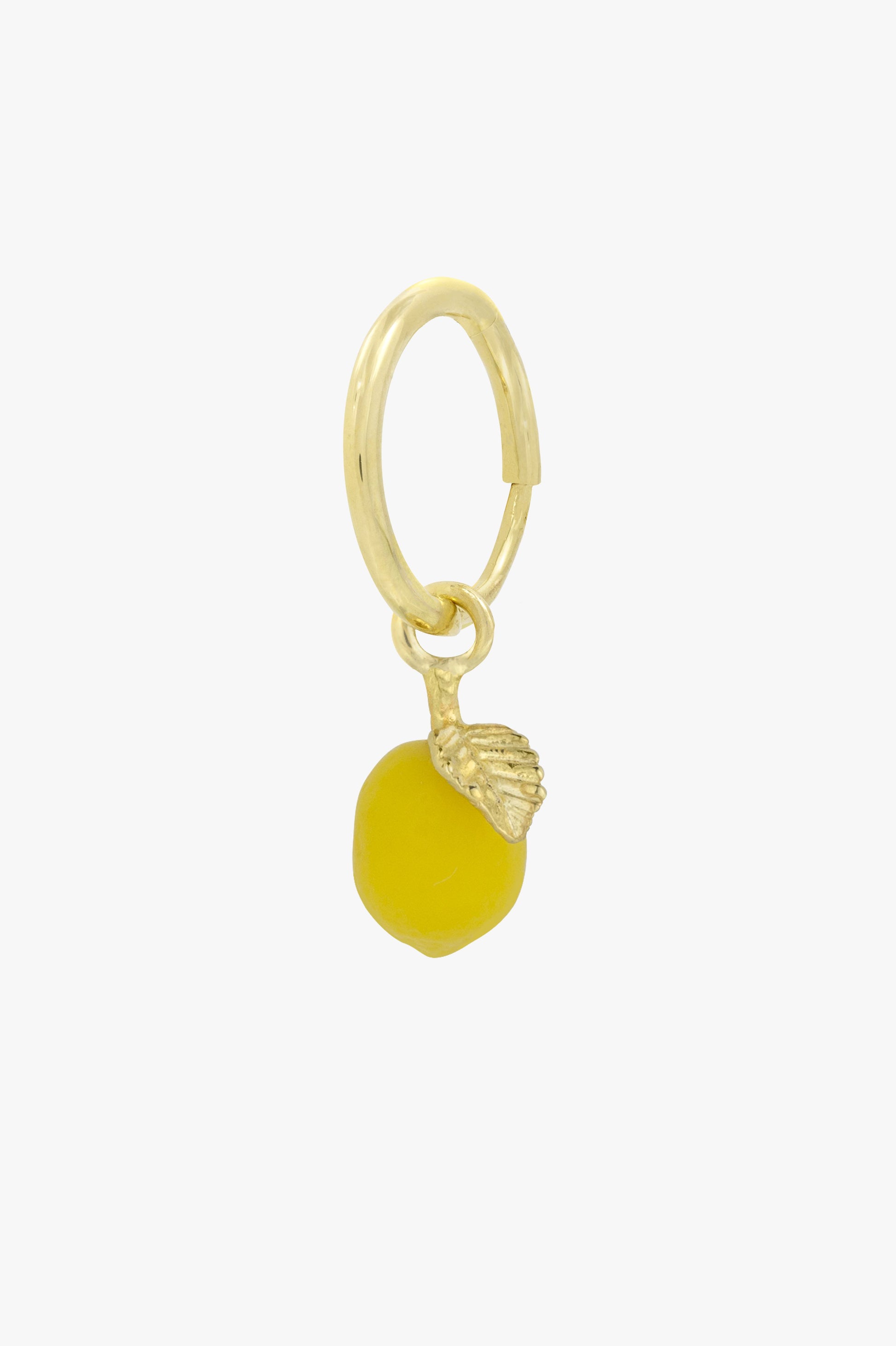 Lemon earring gold plated-abc
