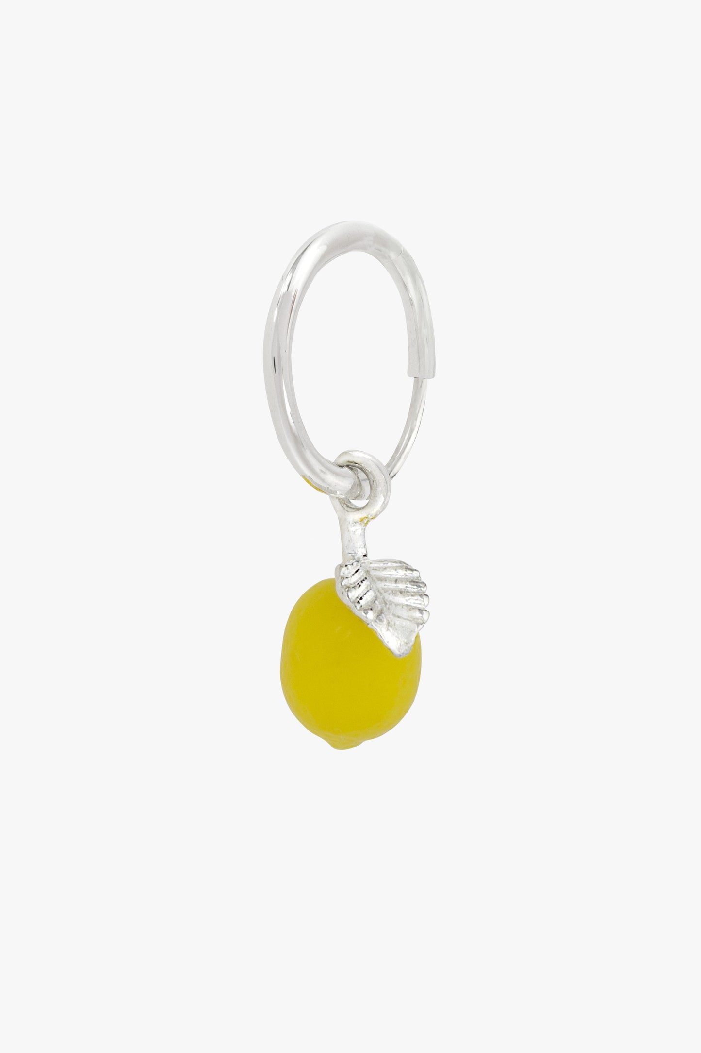 Lemon earring silver-abc