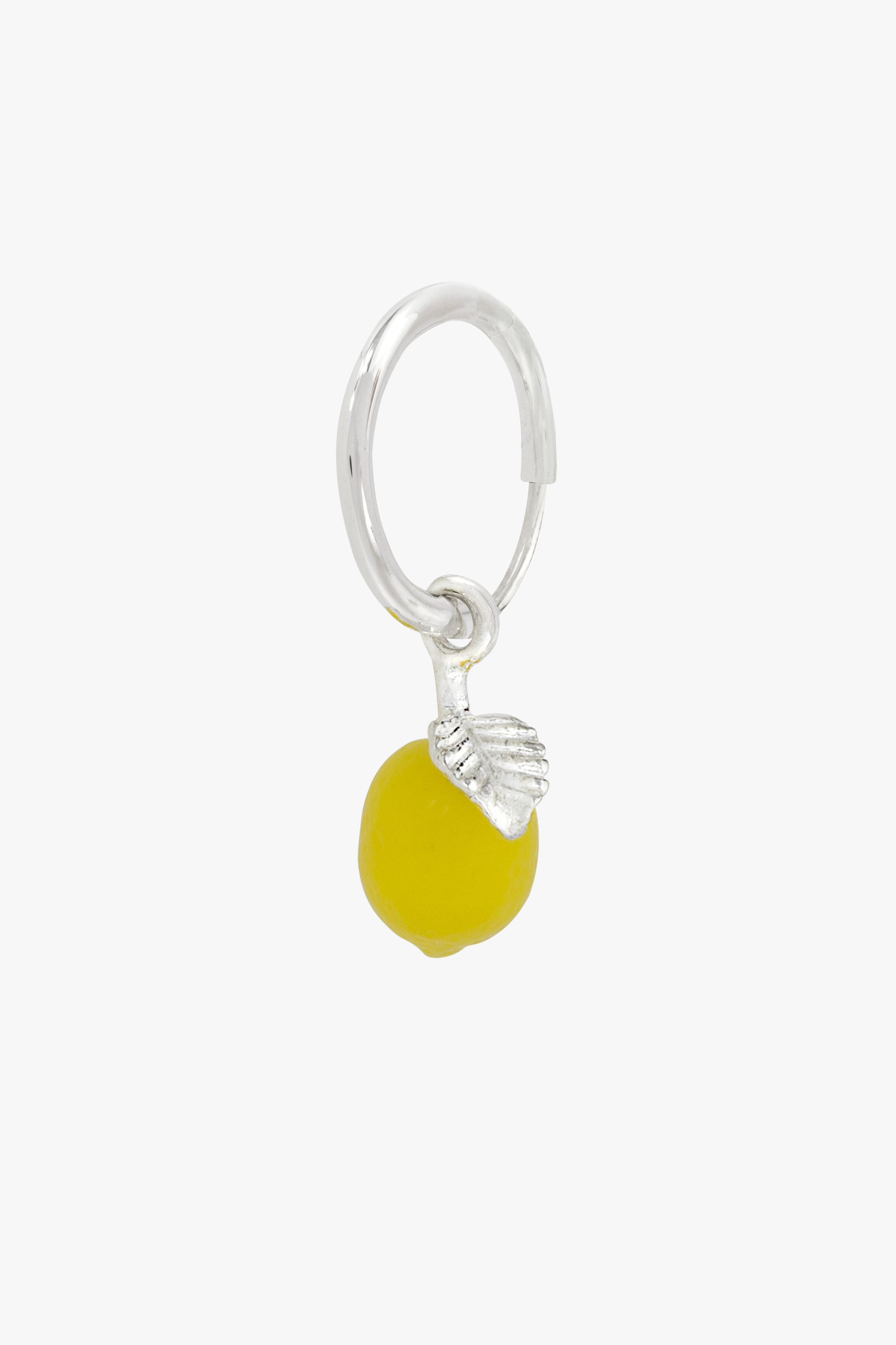Lemon earring silver-abc