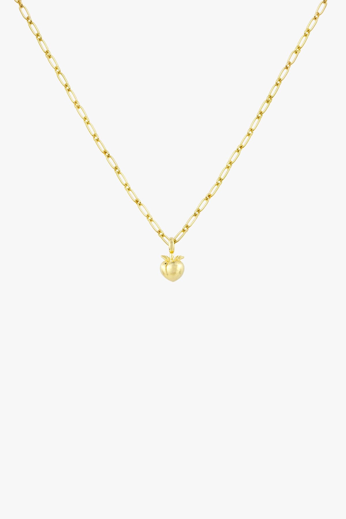 Vintage peach pendant gold plated-Pendant-wildthings_collectables-Pendant-Gold plated--abc