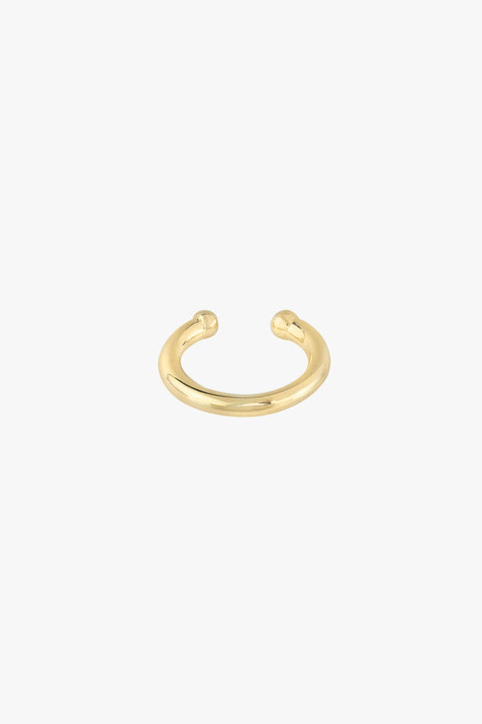 Classic ear cuff gold plated-abc