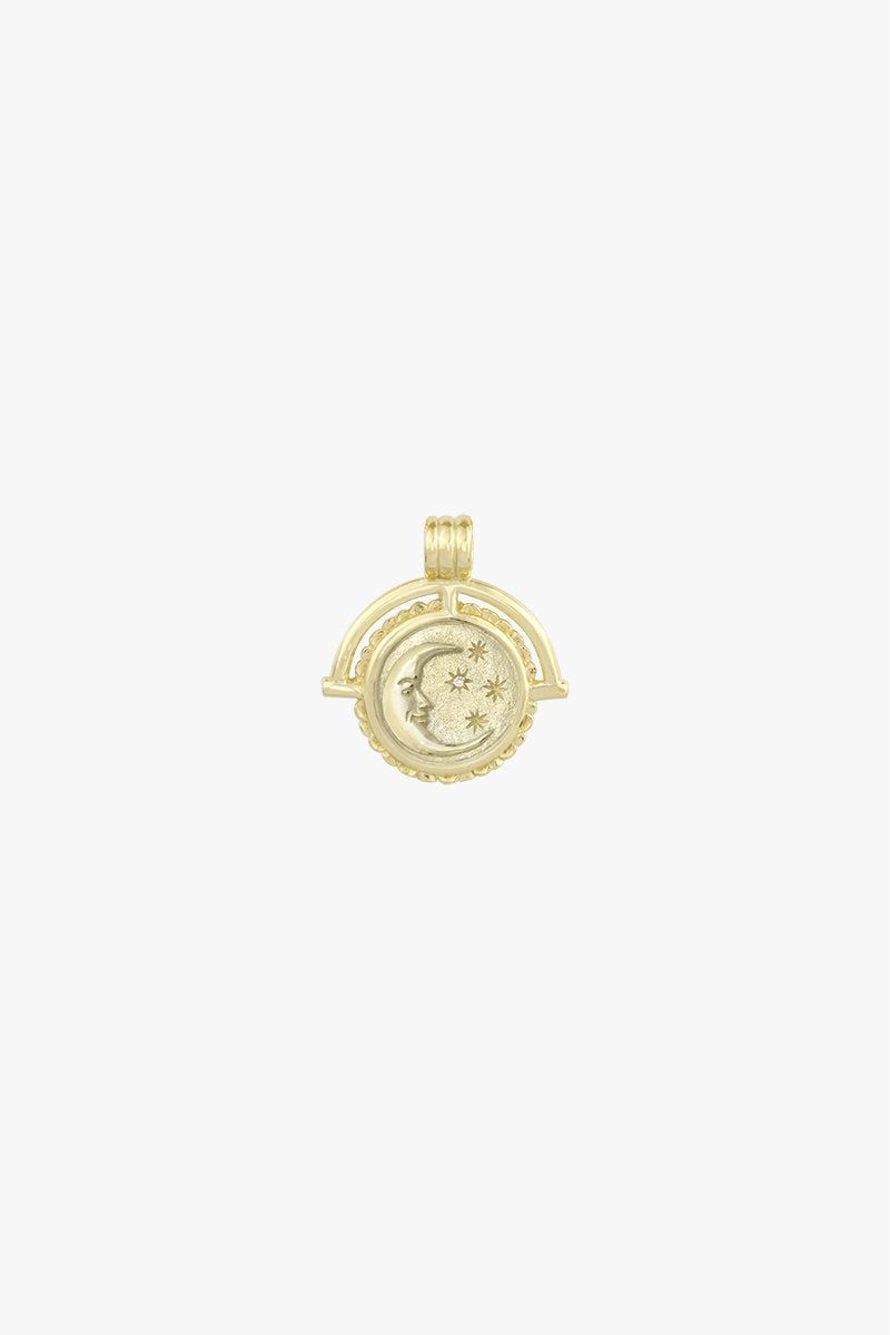 Nightfall pendant gold plated-abc