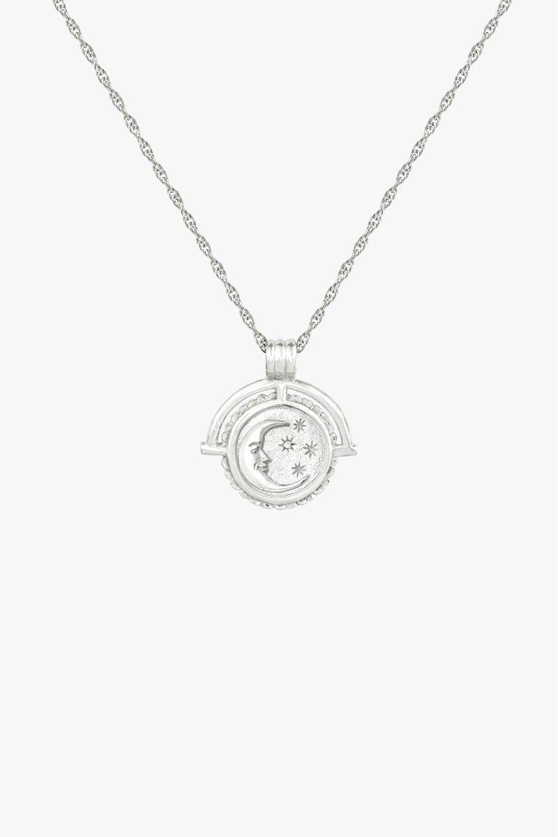 Nightfall pendant silver-abc