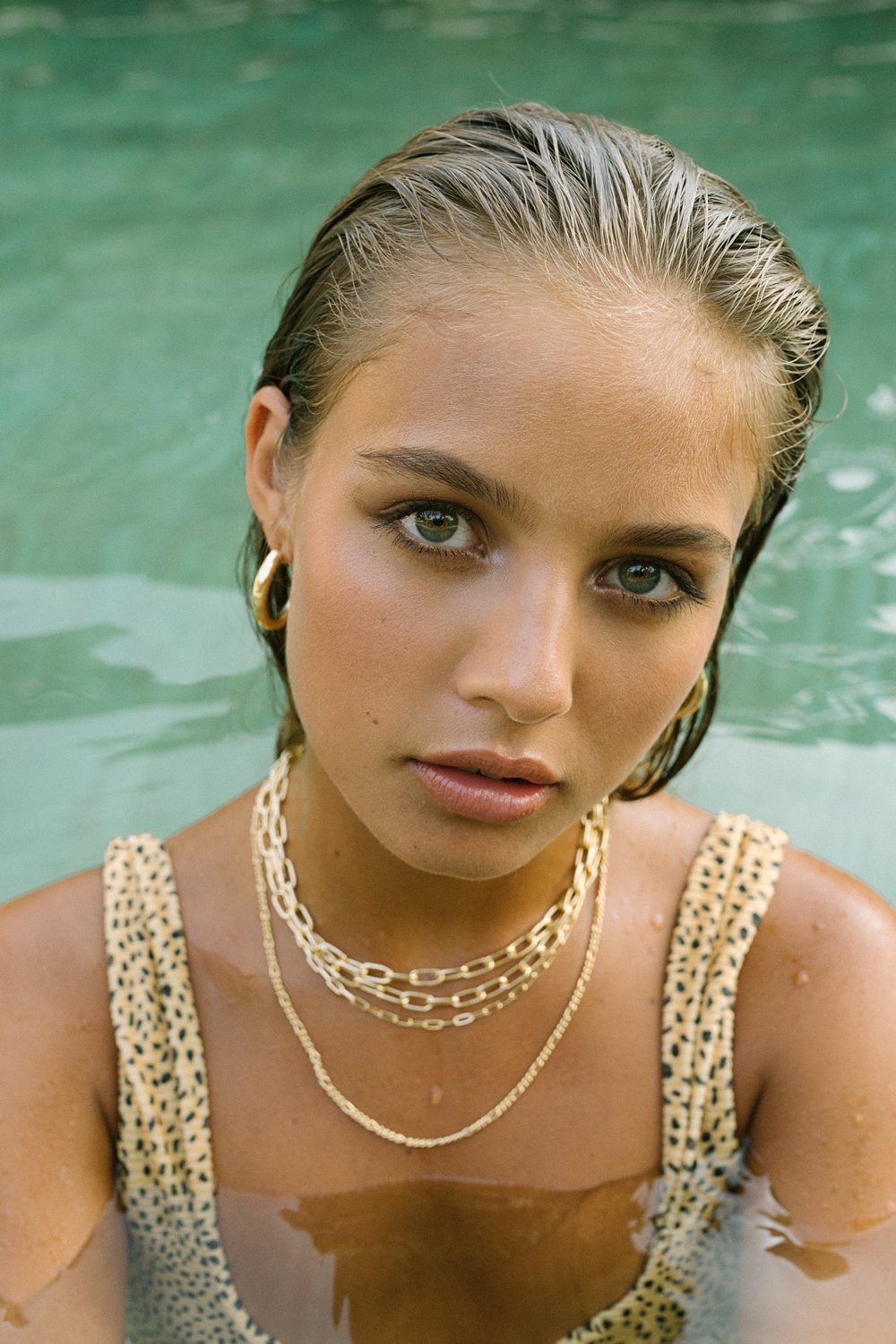 Round gold plated necklace (40cm & 50cm)-Necklace-Wildthings_collectables-Gold plated-40cm €54,95--abc