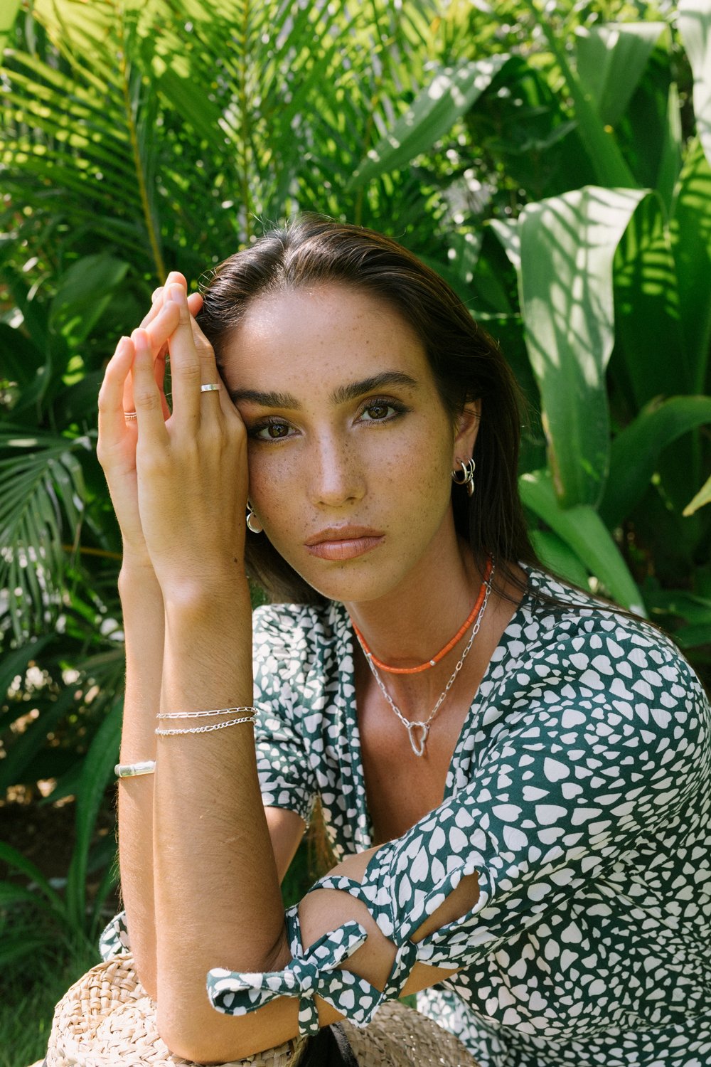 Figaro bracelet silver-abc