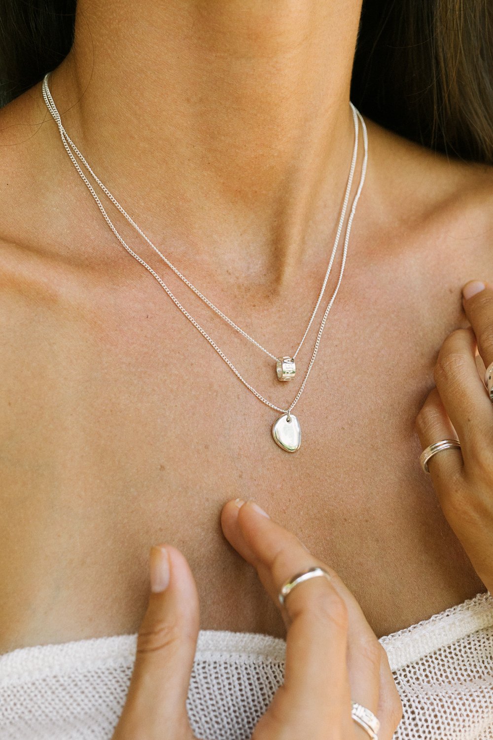 Love dream necklace silver-abc