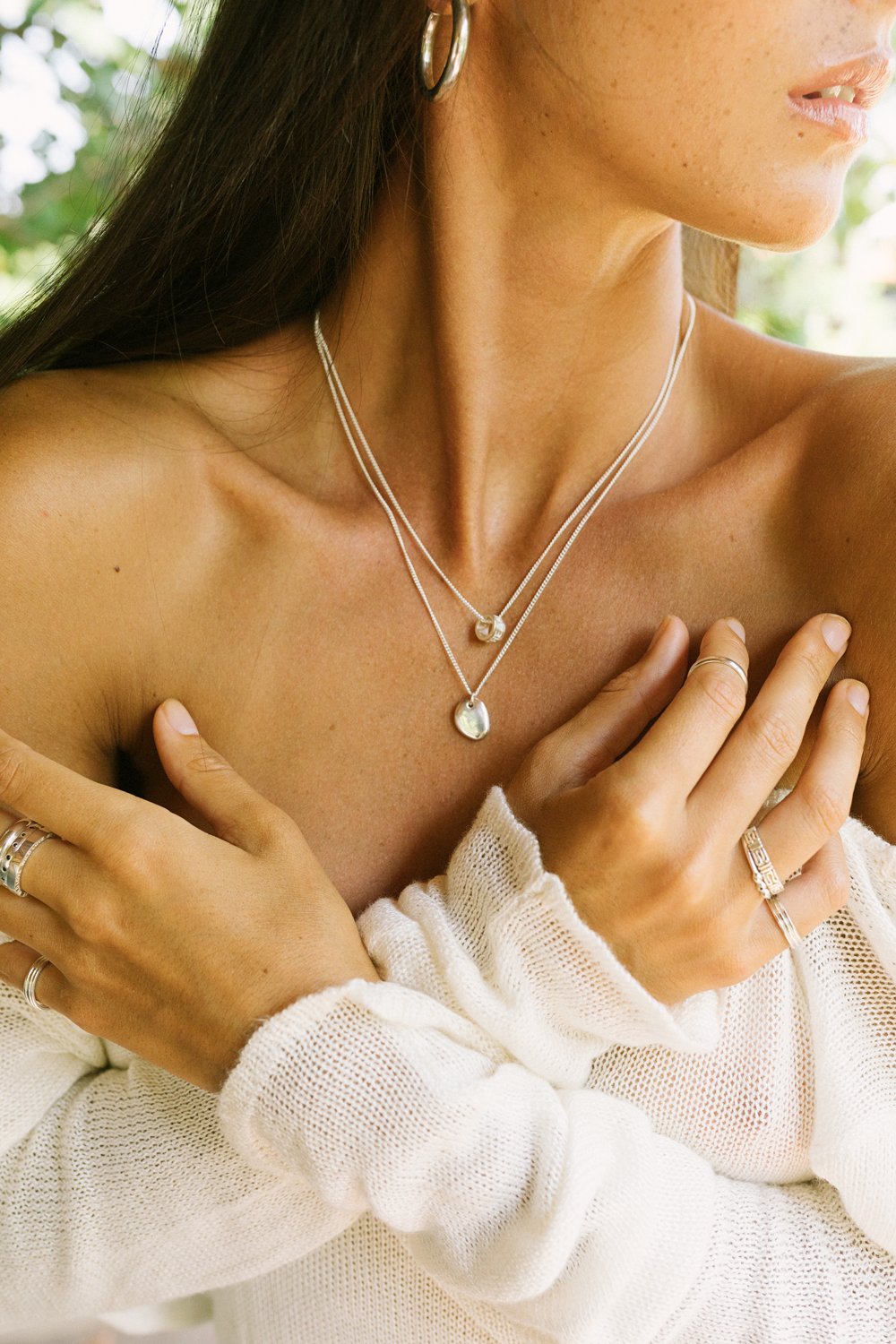 Love dream necklace silver-abc