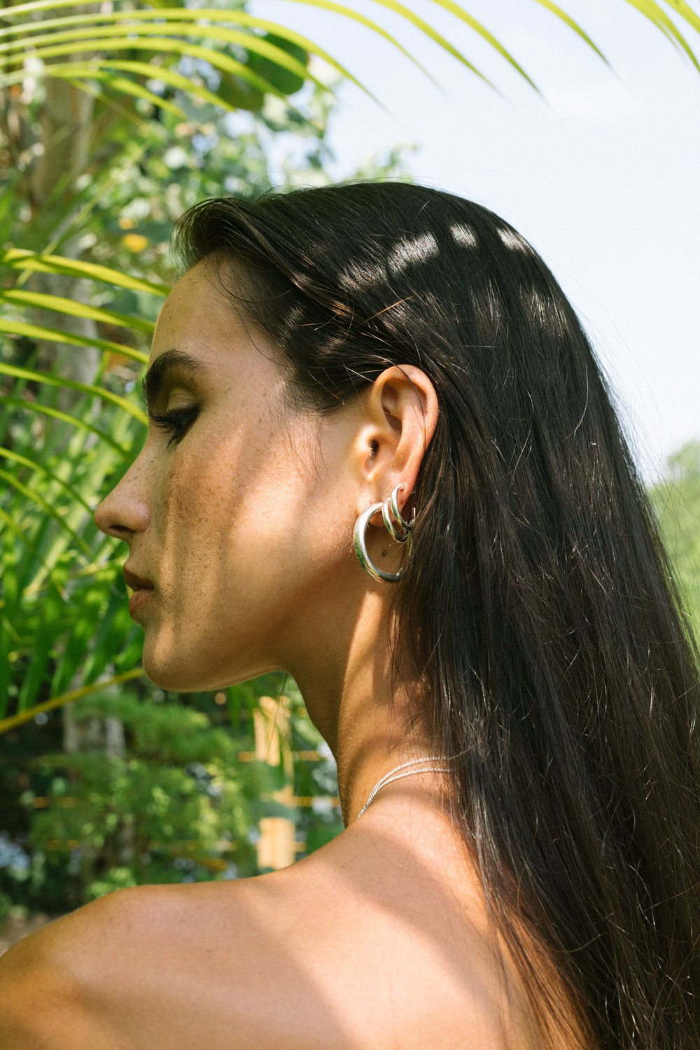 Small hoop earring silver (15mm)-Earring-Wildthings_collectables-Silver---abc