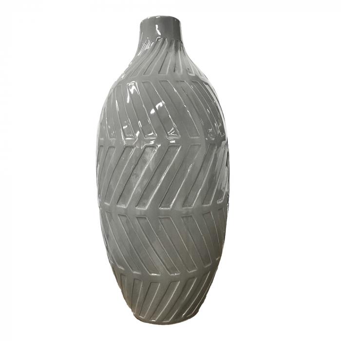 Geo Pot Lge Grey-abc