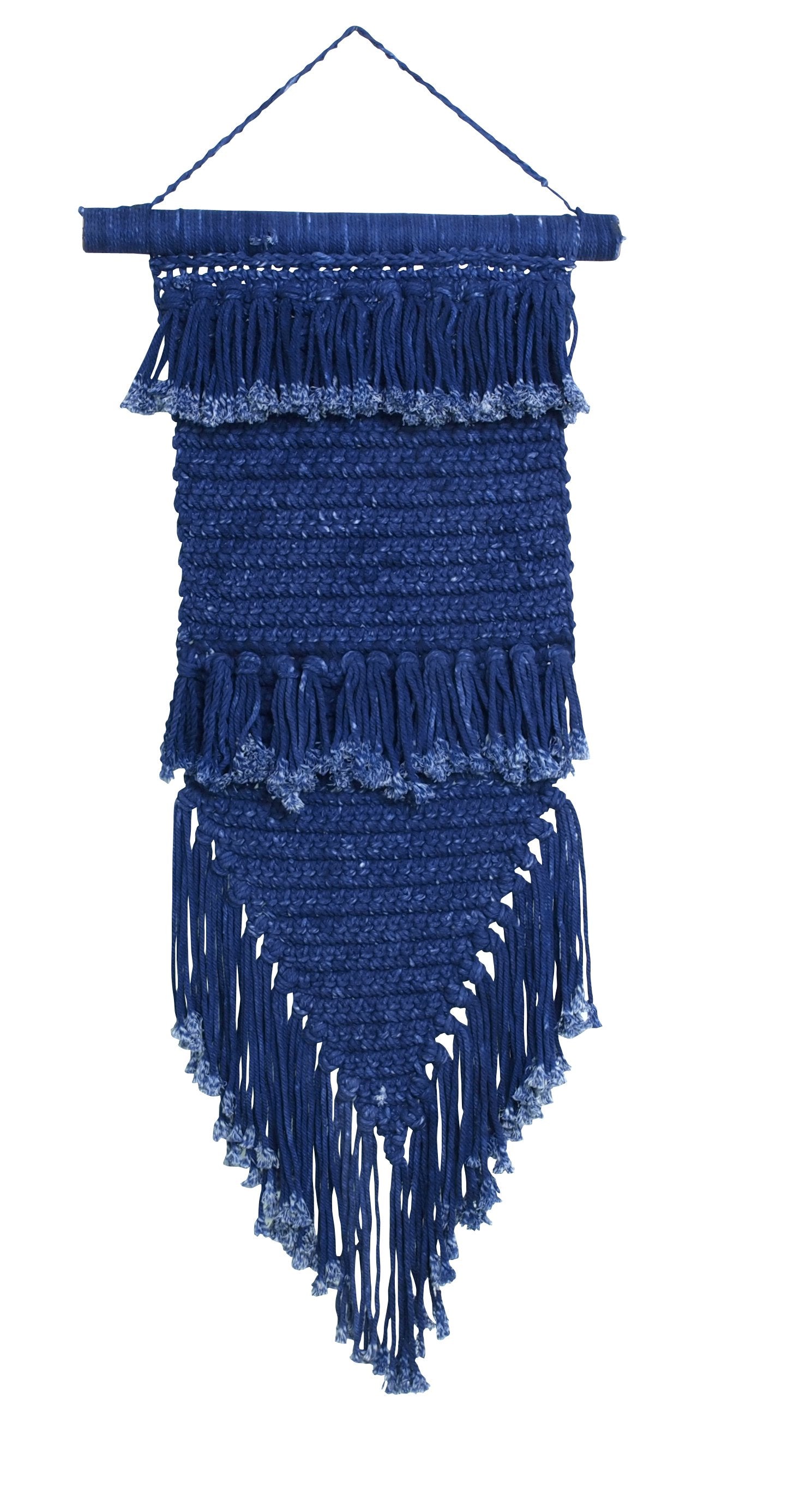 Iris Wallhanging Small Indigo-abc