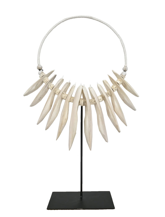 Dusk Necklace & Stand Natural-abc