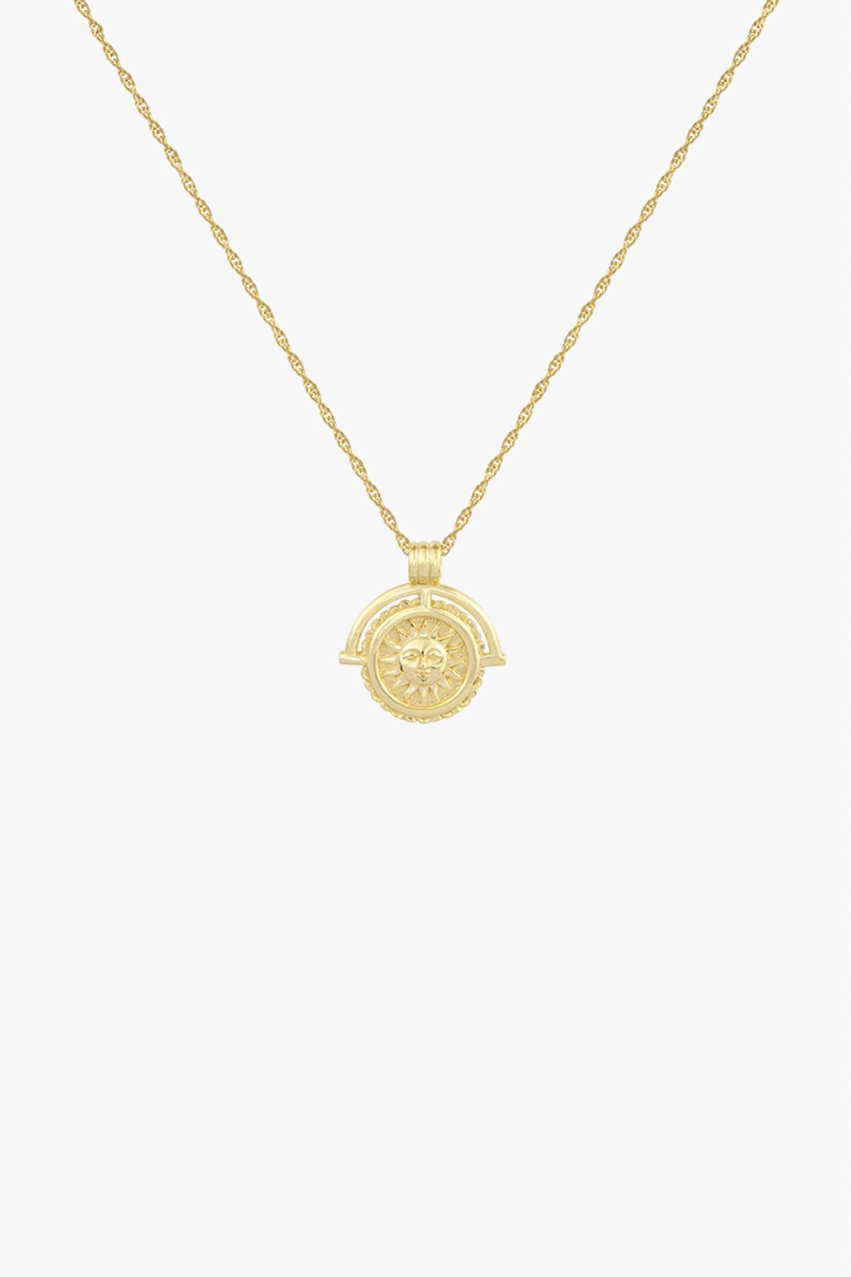 Nightfall pendant gold plated-abc