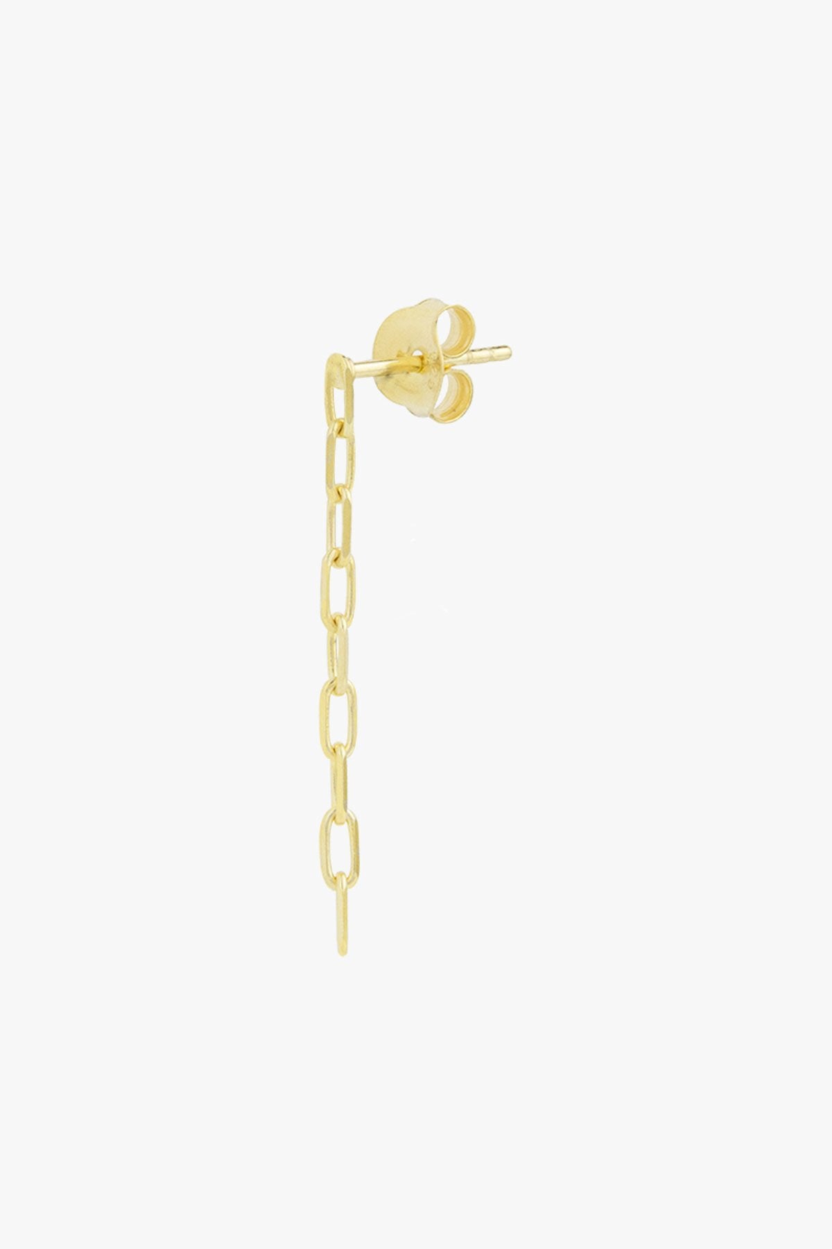 Chain Earring Gold Plated-abc
