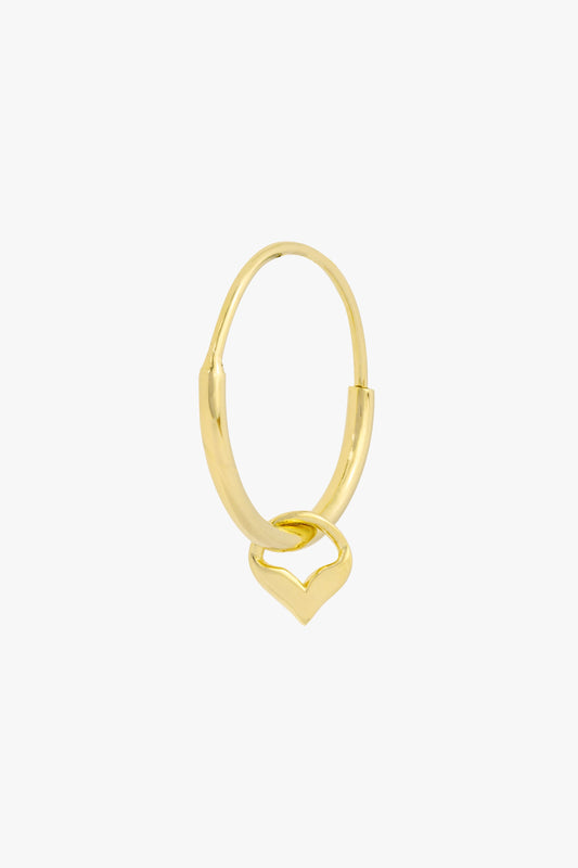 Mermaid hoop gold plated-abc