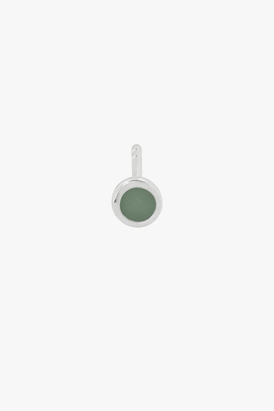 Sea green stud silver-Stud-wildthings_collectables-Silver---abc