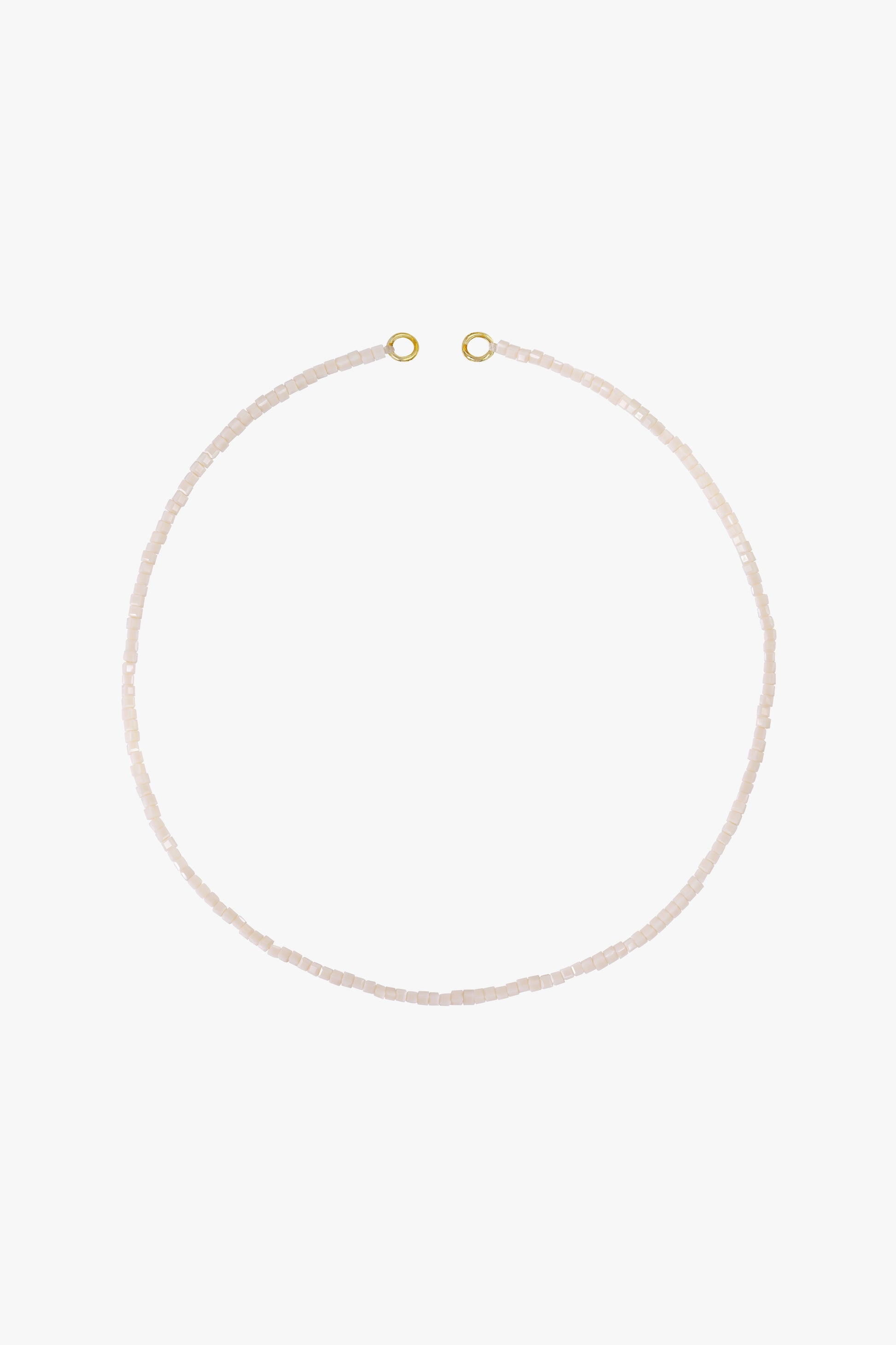 Desert cube clasp necklace gold plated-abc