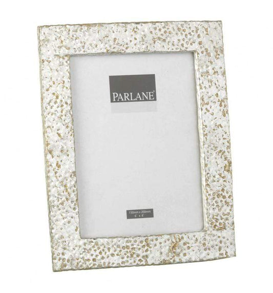 Hammered Photoframe Antique Silver Large (2pk)-abc