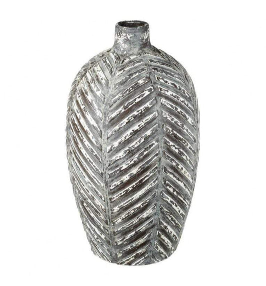 Zambia Vase Black & White Large-Accessories-Parlane-Default Title---abc