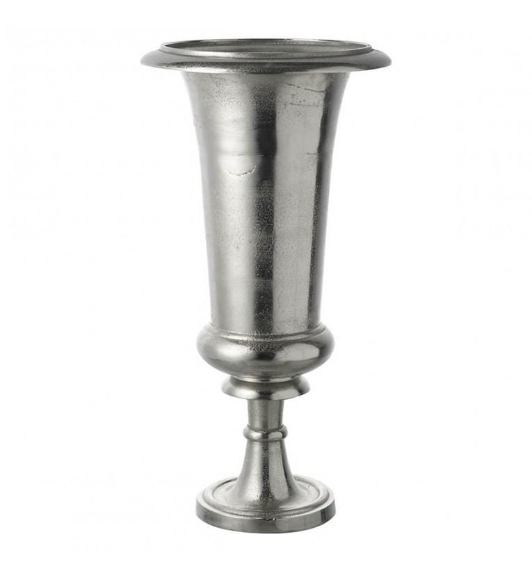 Regent Vase Aluminium Nickel-Accessories-Parlane-Default Title---abc
