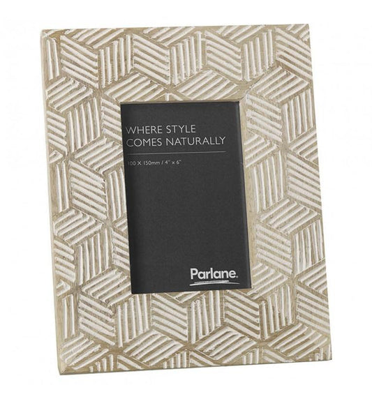 Monique Photoframe Natural Wood (2pk)-abc