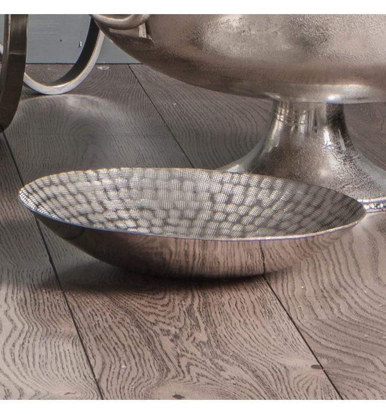 Oskar Hammer Round Bowl Silver-abc