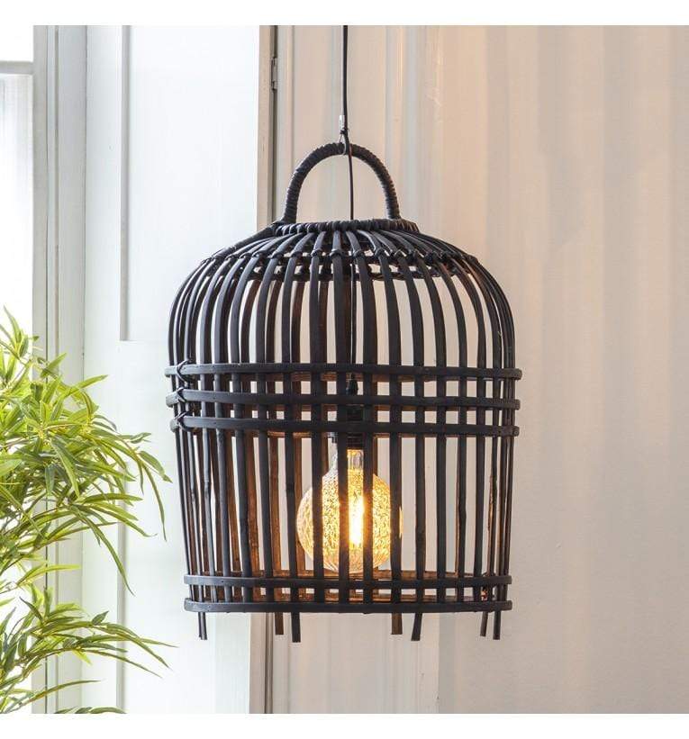 Pueblo Lampshade Charcoal Small-Lighting-Bodhi-Default Title---abc