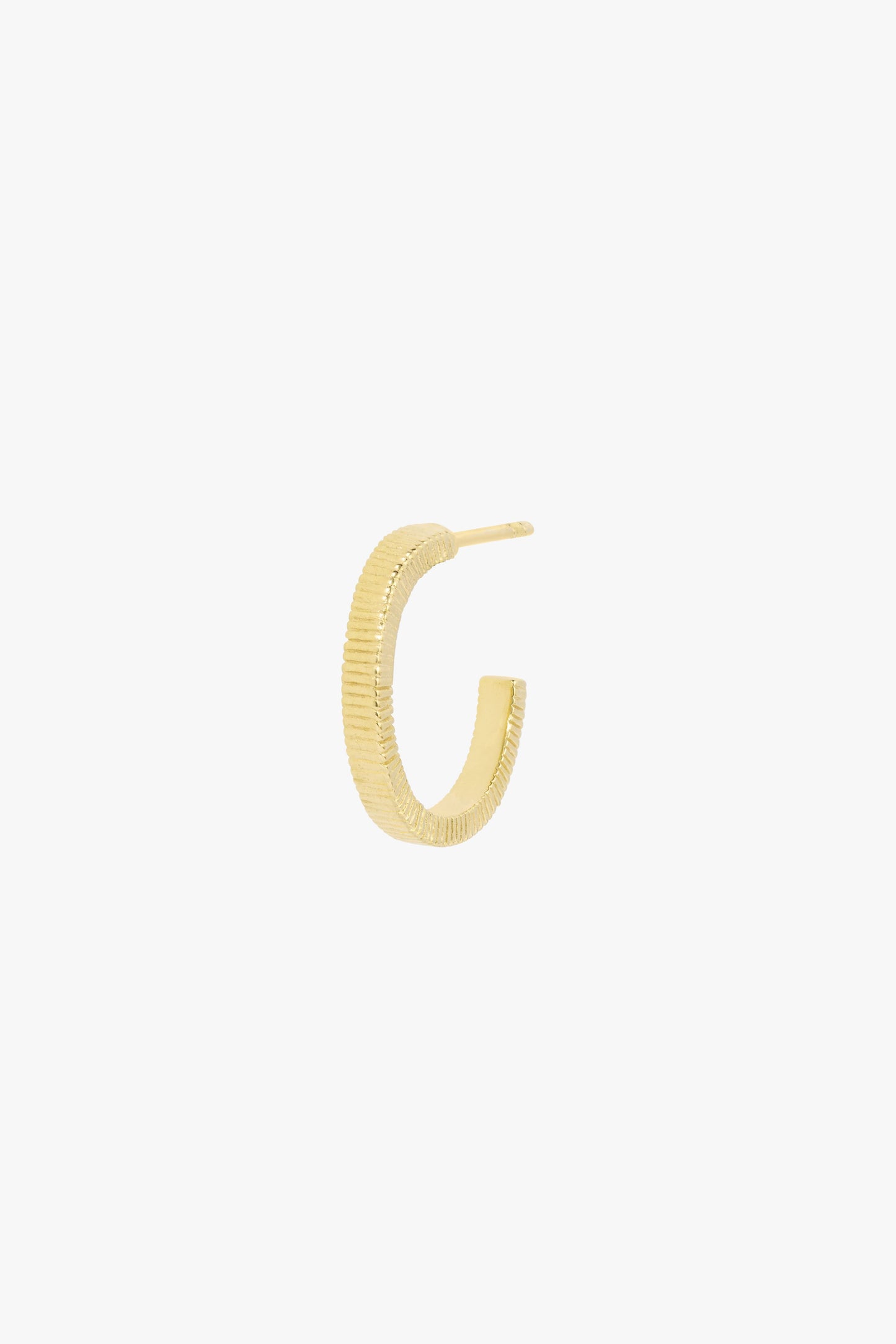 Eternity hoop gold plated-abc