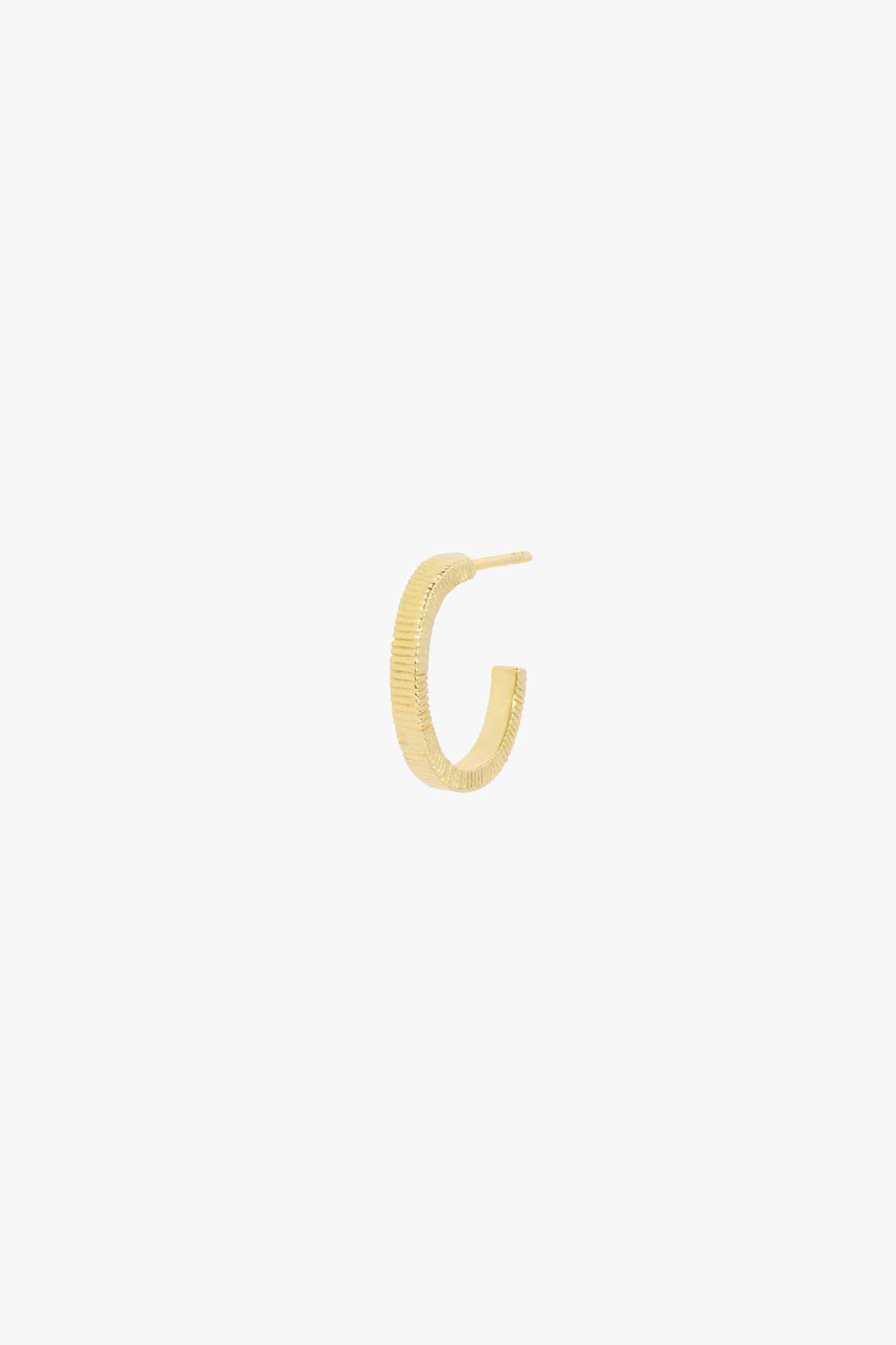 Eternity hoop gold plated-abc