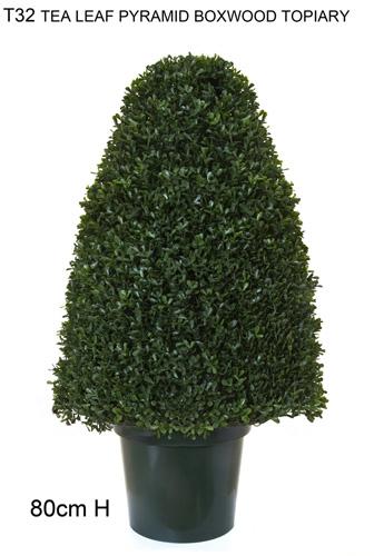 Tea-Leaf Topiary 80cm - Green-Accessories-Florabelle-Default Title---abc
